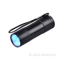 9 UV 395NM Blacklight Purple LED TORCH